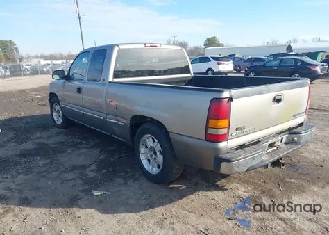 2000 Chevrolet Silverado 1500 Ls из США, поврежденный, VIN 2GCEC19T8Y1124274
